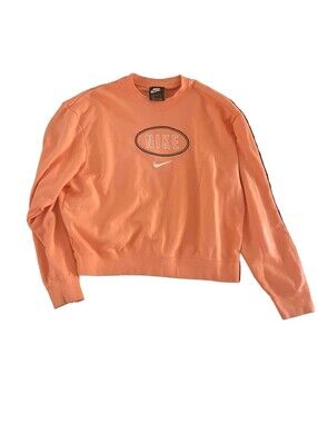NIke Orange Pullover Sweater CH-Small